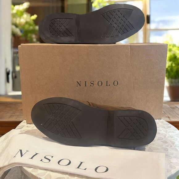 Nisolo Everyday Daytripper Leather Chukka Boots Waxed Brown Lace-Up Men’s - Picture 11 of 15